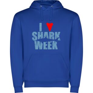 Shark Love Celebration Φούτερ με κουκούλα