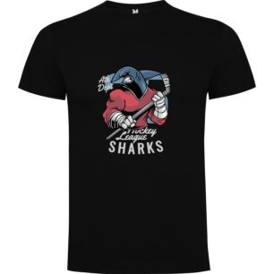 Sharp Shark Swings Bat Tshirt