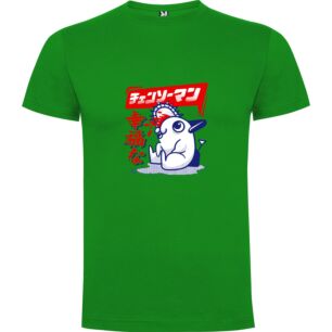 Shiba-inspired Cartoon Canine Tshirt