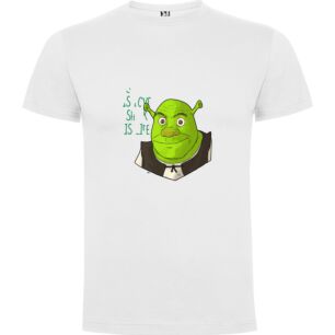 Shrek's Sign of Love Tshirt σε χρώμα Λευκό 3-4 ετών