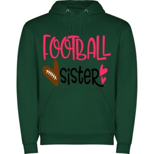 Sisterly Football Fusion Φούτερ με κουκούλα