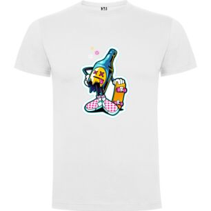 Skateboard Candypunk Sticker Tshirt