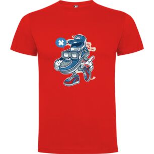 Skatebot Gangsta Mascot Tshirt