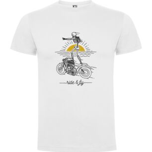 Skeletal Biker Adventure Tshirt