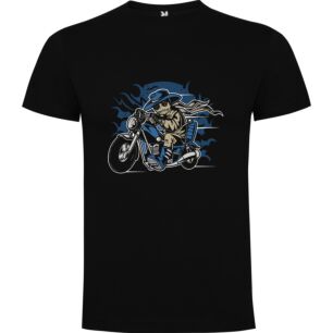 Skeletal Motorbiker Madness Tshirt