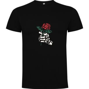 Skeletal Rose Bloom Tshirt