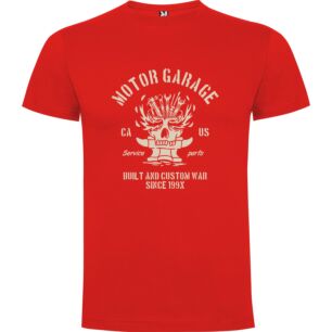 Skull Garage Tee Tshirt