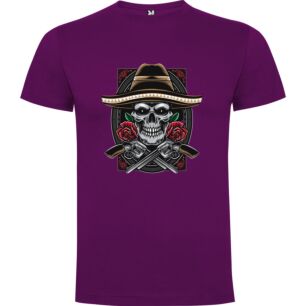 Skull Gunslinger Fiesta Tshirt