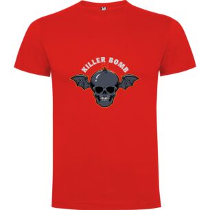 Skull-Infused Metal Madness Tshirt