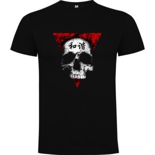 Skull Kanji Rock Design Tshirt
