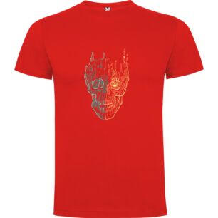 Skull Melting Fantasy Tshirt