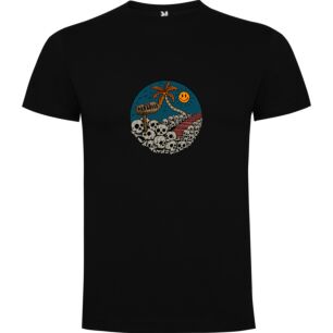 Skull Paradise Design Tshirt