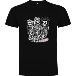 Skull Spectacle: Metal Art Tshirt