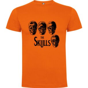 Skull Squad Rocks On Tshirt