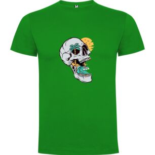 Skull Surf Rock Roll Tshirt