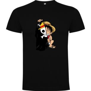 Skull-Toting Luffy Tshirt