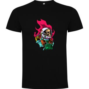 Skullcycle Space Horror Tshirt