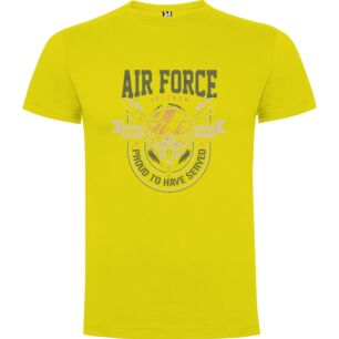 Skulled Air Force Emblem Tshirt