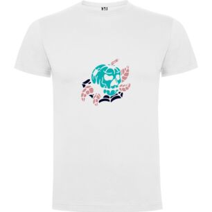 Skullish Rose Masterpiece Tshirt σε χρώμα Λευκό XXXLarge(3XL)