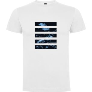 Sleek Cosmic Tribute: Noir Tshirt σε χρώμα Λευκό Small