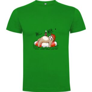 Sloth Floats and Sips Tshirt