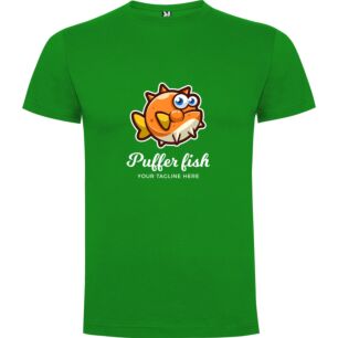 Smiley Puffy Angler Mascot Tshirt
