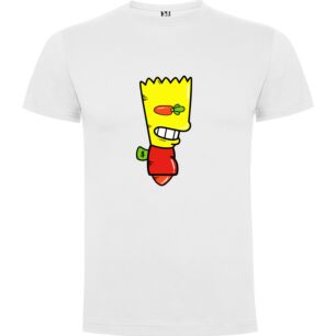 Smiling Simpsons Style Tshirt