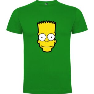 Smirking Simpsons Style Tshirt