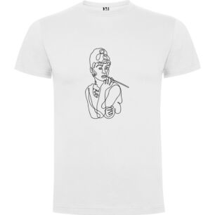 Smoking Femme Fatale Tshirt σε χρώμα Λευκό Medium