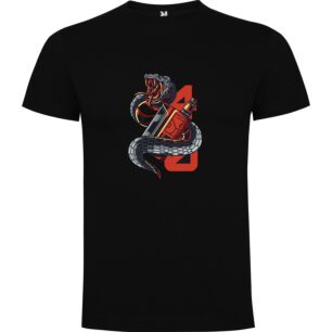 Smoking Serpent Art Tshirt