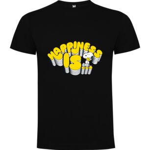 Snoopy's Coin Stacks: Ultimate Happiness Tshirt