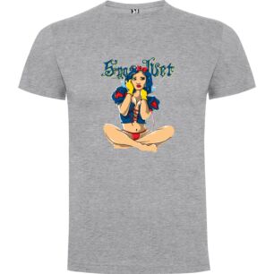 Snow White Pinup Fighter Tshirt