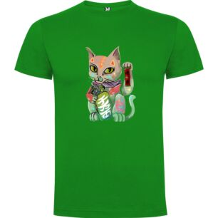 Soda Samurai Cat Tshirt