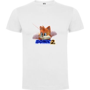Sonic's New Movie Mascot Tshirt σε χρώμα Λευκό 3-4 ετών