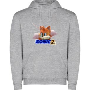 Sonic: The Fox Exposed Φούτερ με κουκούλα σε χρώμα Γκρι 3-4 ετών