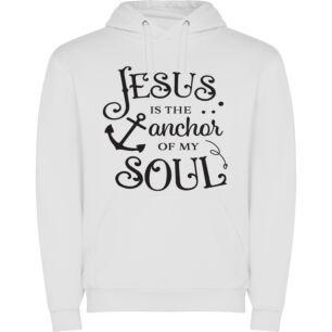 Soul's Secure Anchor: Jesus Φούτερ με κουκούλα