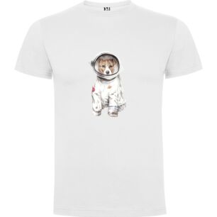 Space Pup Portraits Tshirt σε χρώμα Λευκό 11-12 ετών