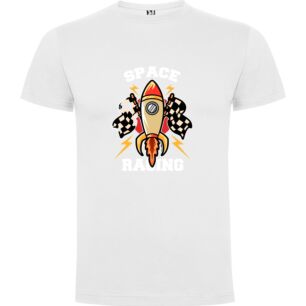 Space Race Rocket Tshirt σε χρώμα Λευκό Small