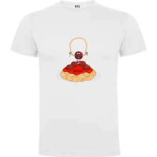 Spaghetti Monster Mashup Tshirt σε χρώμα Λευκό 11-12 ετών