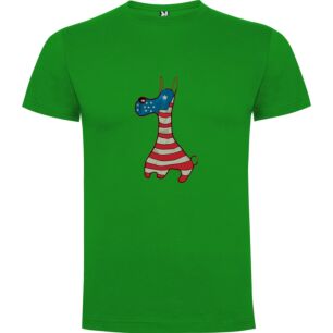 Spangled Patriot Pup Tshirt