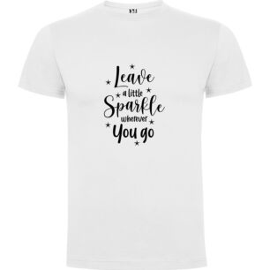 Sparkle Everywhere You Go Tshirt σε χρώμα Λευκό 5-6 ετών