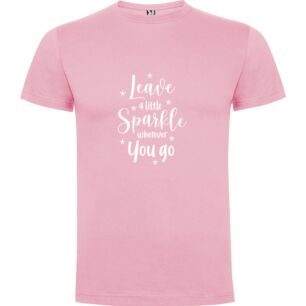Sparkle Everywhere You Go Tshirt σε χρώμα Ροζ 3-4 ετών