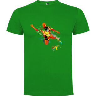 SplatterBall: Multicolor Madness Tshirt σε χρώμα Πράσινο XXXLarge(3XL)