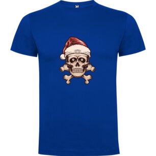 Spooky Santa Skull Tshirt