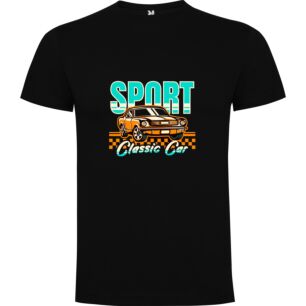 Sport Classic Retro Car Tshirt