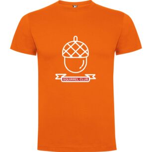 Squirrel Club Emblem Tshirt σε χρώμα Πορτοκαλί 3-4 ετών