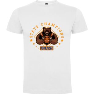 Star-Ball Bear Mascot Tshirt