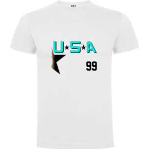 Star-Spangled USA Tshirt σε χρώμα Λευκό 5-6 ετών