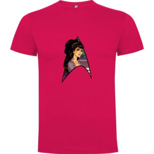 Starfleet's Fashionable Futurist Tshirt σε χρώμα Φούξια 3-4 ετών