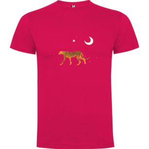 Starry Cheetah Stroll Tshirt